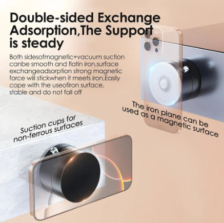 Viral Magnetic Vacuum Phone Holder