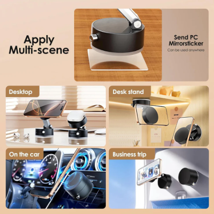 Viral Magnetic Vacuum Phone Holder