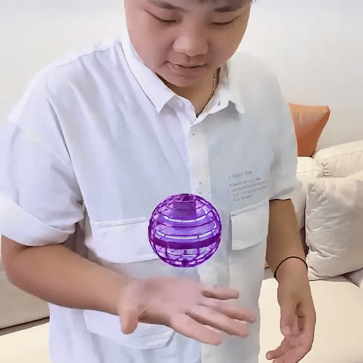 MagicFloater™ – 360° Flying Ball | Gesture Controlled | LED Show