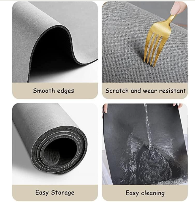 Quick-Drying Kitchen Mat