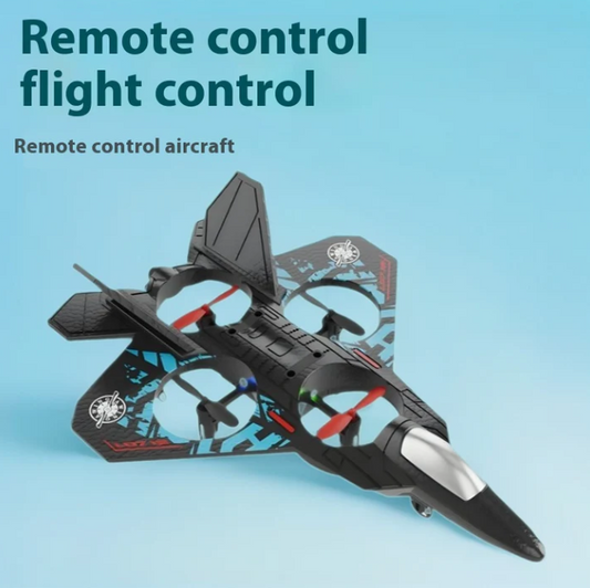 Super Lightweight RC Foam Airplane Fighter Jet Toy | Remote Control Plane with Lights, 360° Flips & Stunt Rolls | Durable EPP Material | Easy to Fly & Control | 150m Altitude & 300m Range