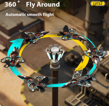 Super Lightweight RC Foam Airplane Fighter Jet Toy | Remote Control Plane with Lights, 360° Flips & Stunt Rolls | Durable EPP Material | Easy to Fly & Control | 150m Altitude & 300m Range